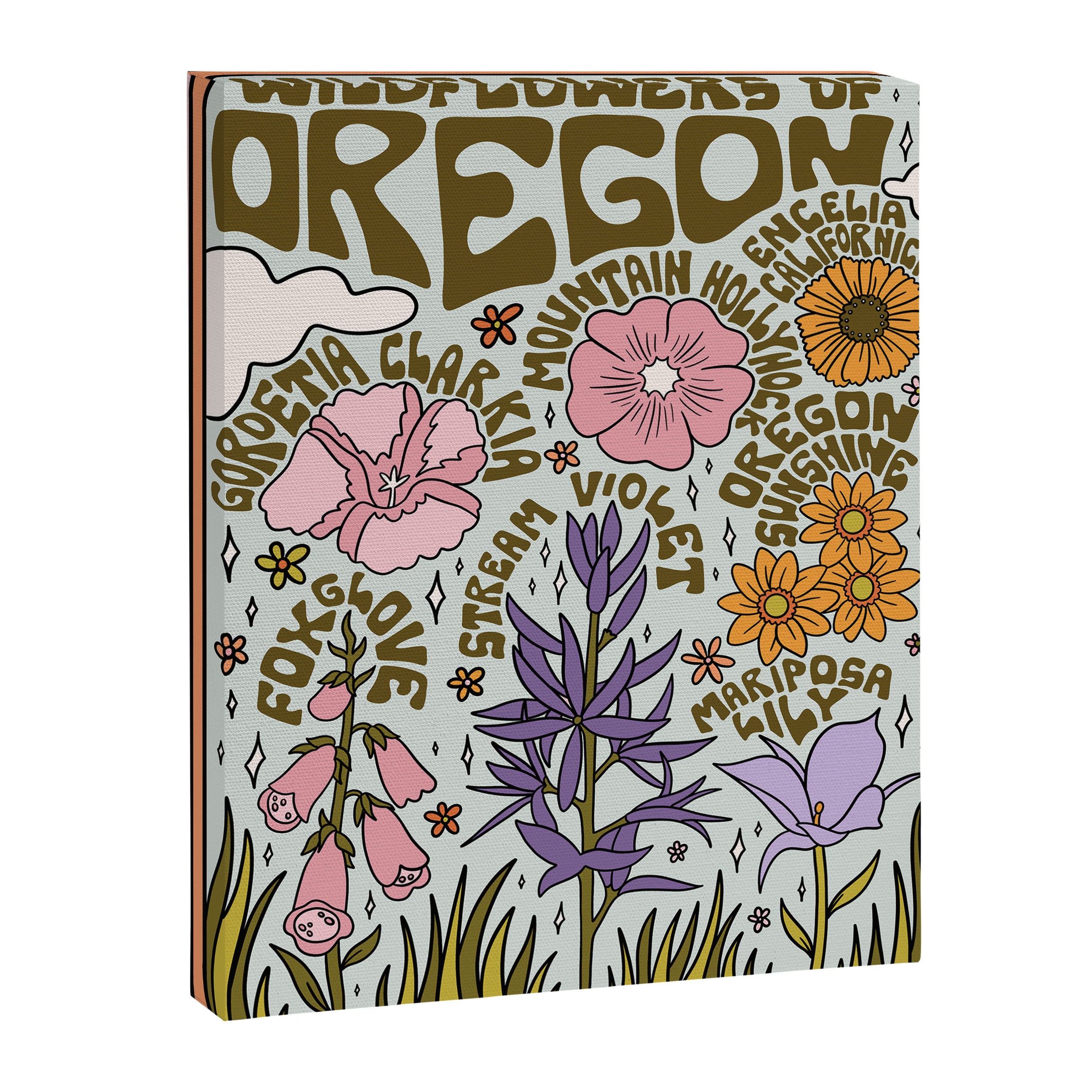 Oregon Wildflowers Canvas Print Gallery Image 8