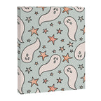 Pastel Ghost Print in Blue Canvas Print Gallery Image 8