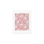 Pastel Ghost Print in Pink Art Print Gallery Image 1