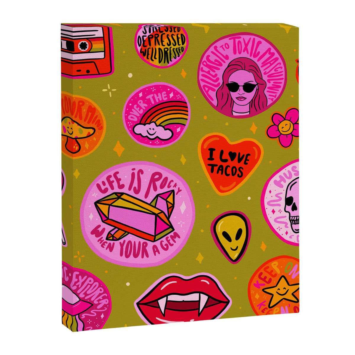 Patch Print Canvas Print Gallery Image 8