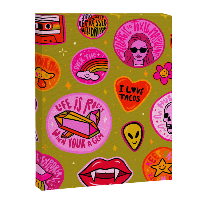 Patch Print Canvas Print Gallery Image 1