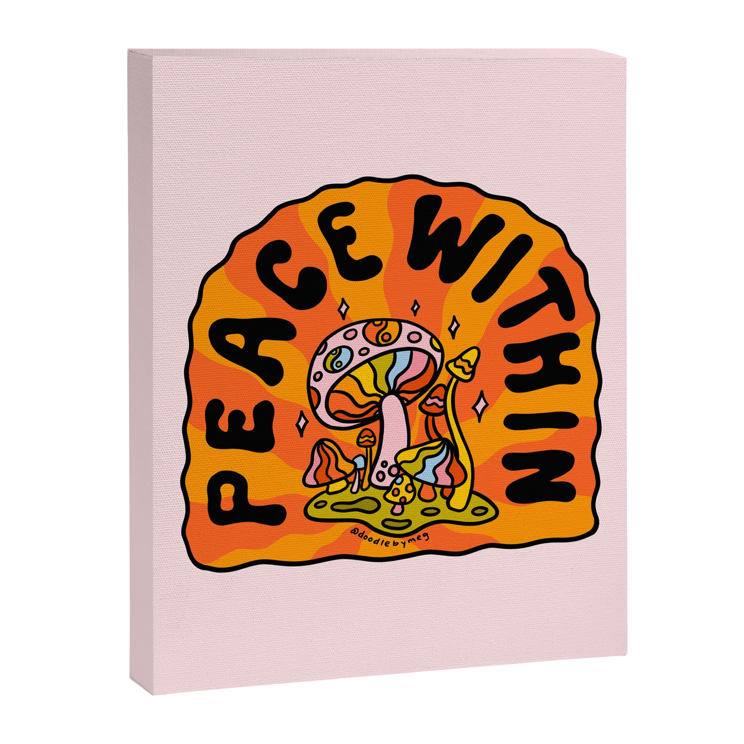 Peace Within Canvas Print Gallery Image 8