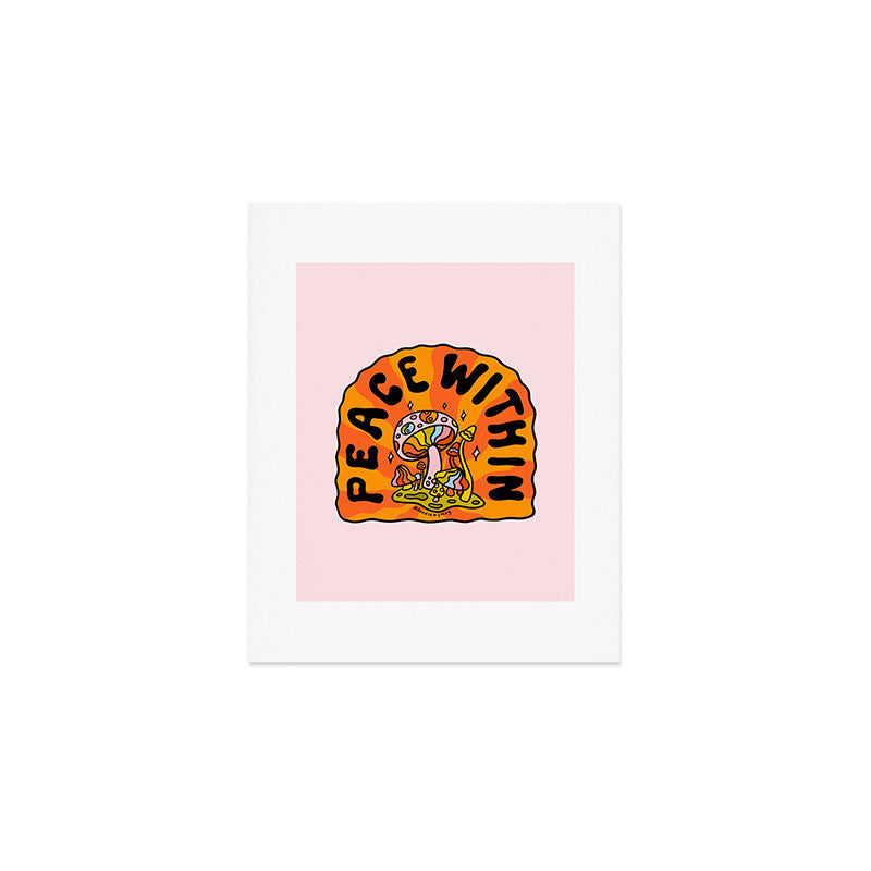 Peace Within Art Print Gallery Image 1