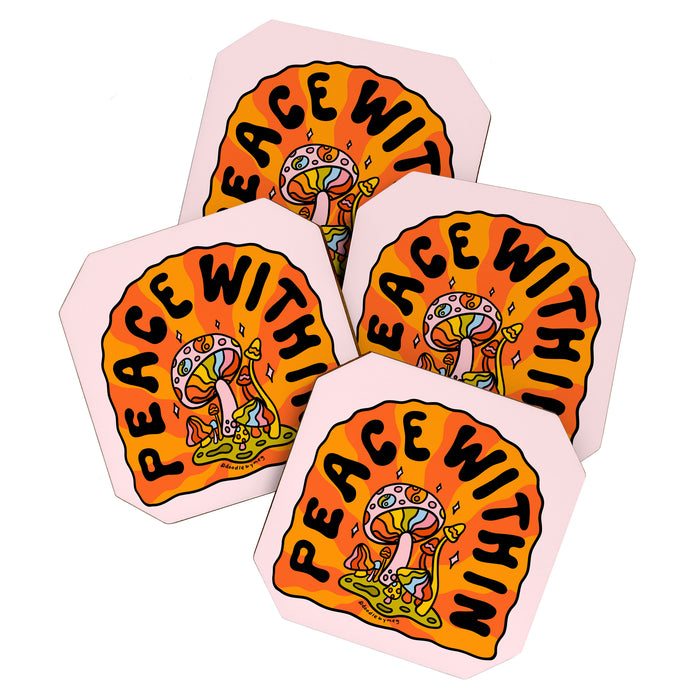 Peace Within Coaster Gallery Image 1