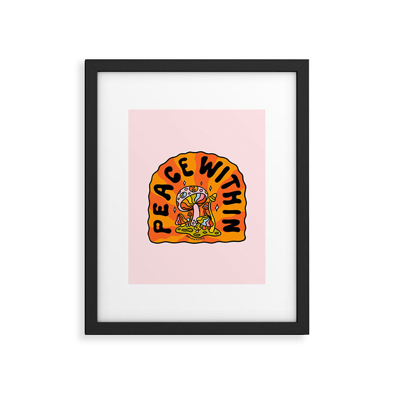 Peace Within Framed Art Print Gallery Image 6