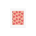 Peach Print Art Print Gallery Image 1