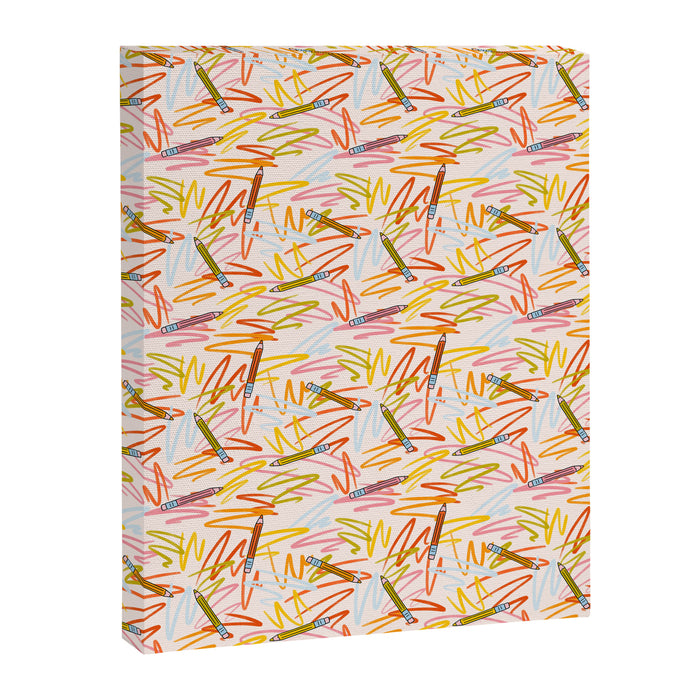 Pencil Print Canvas Print Gallery Image 1