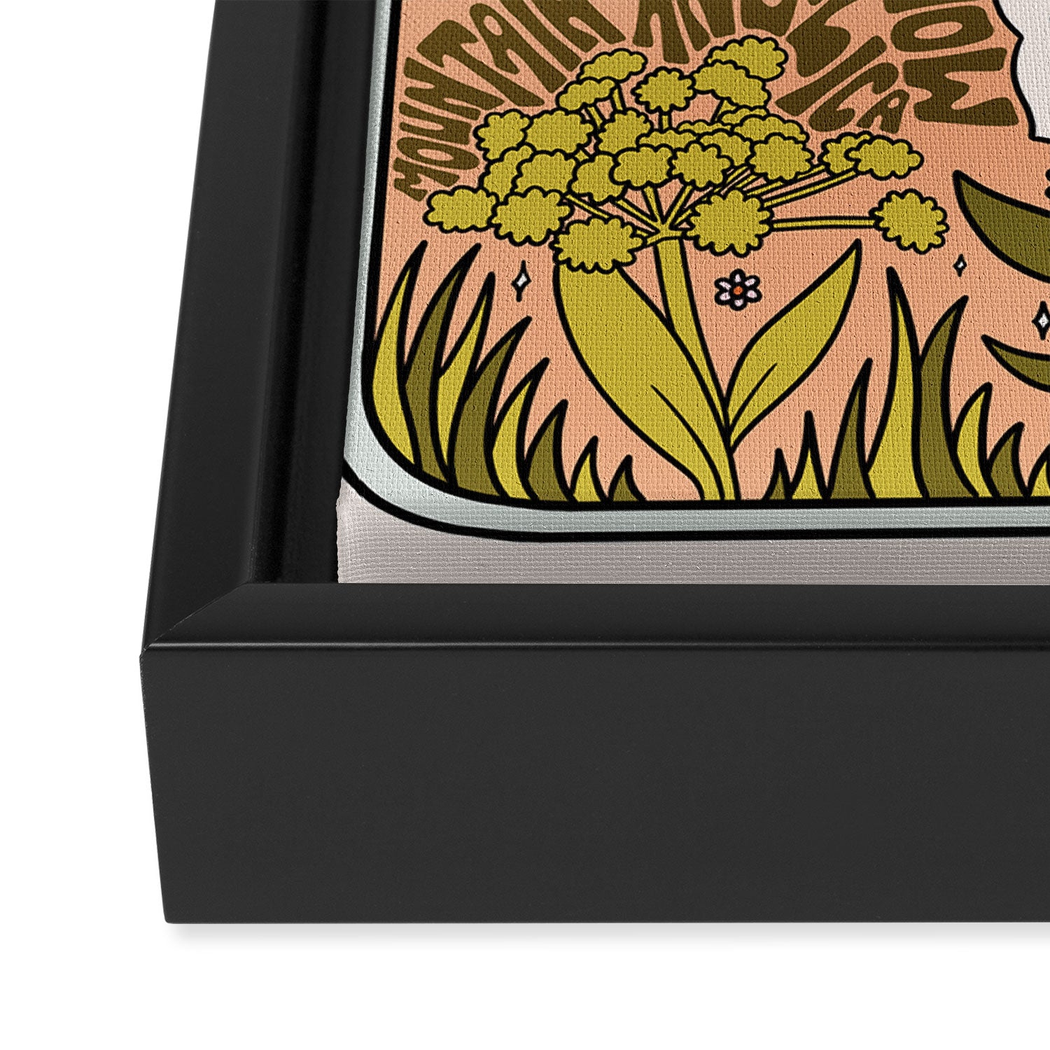Pennsylvania Wildflowers Framed Canvas Print Gallery Image 3