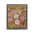 Pennsylvania Wildflowers Framed Canvas Print Gallery Image 8