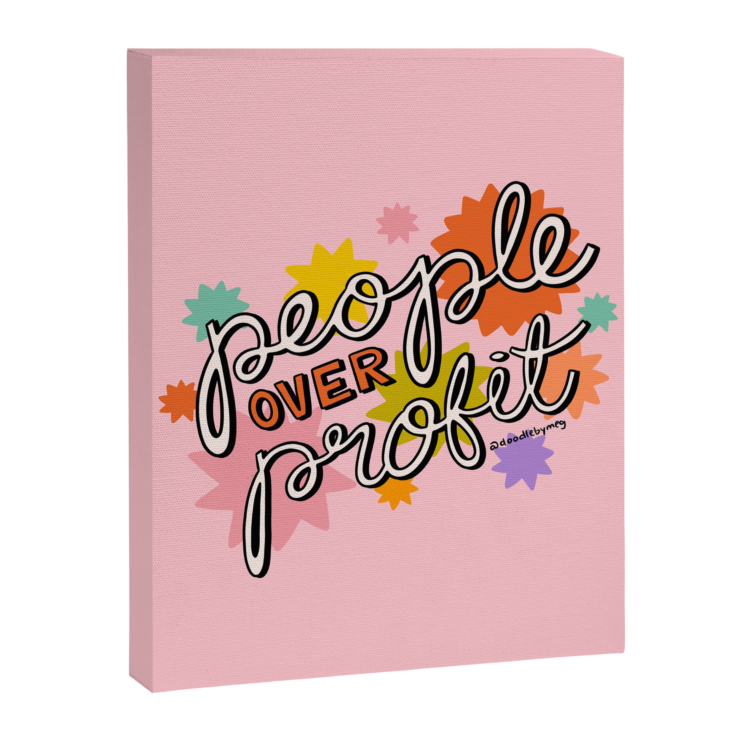People Over Profit Canvas Print Gallery Image 8
