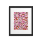 Pink Bow Print Framed Art Print Gallery Image 6