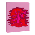 Pink Mushrooms Canvas Print Gallery Image 8