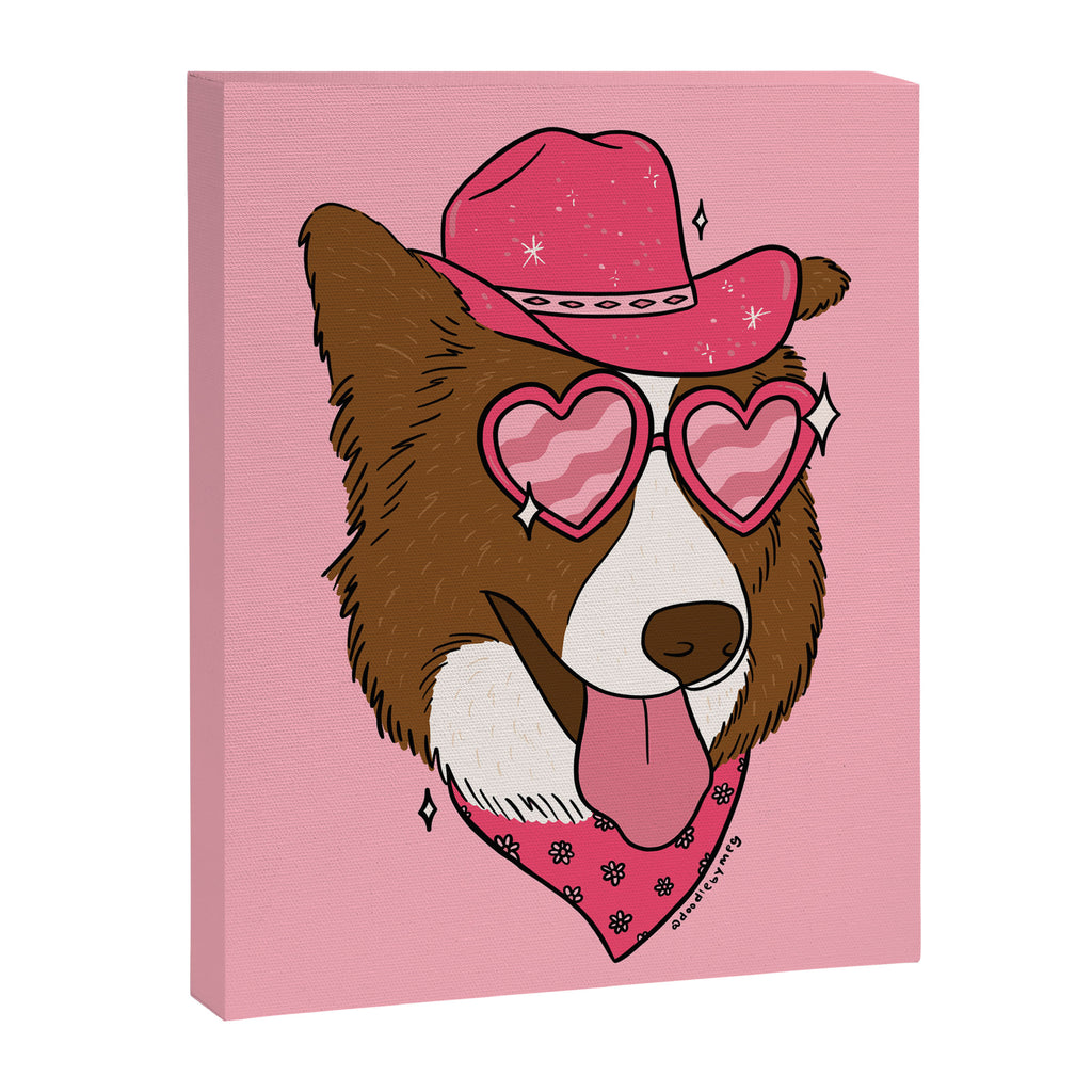Pink Pony Pup Canvas Print Gallery Image 8