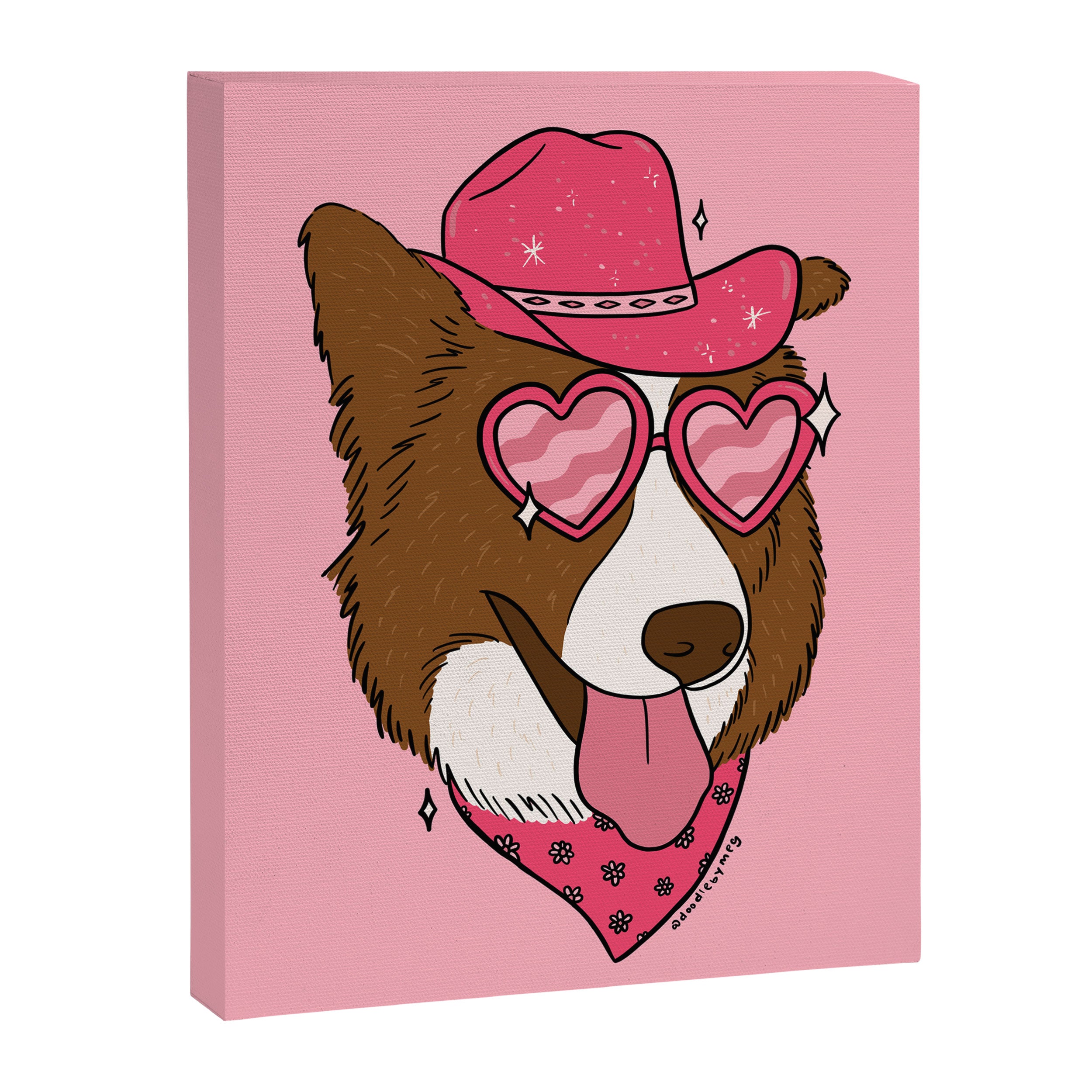 Pink Pony Pup Canvas Print Gallery Image 8