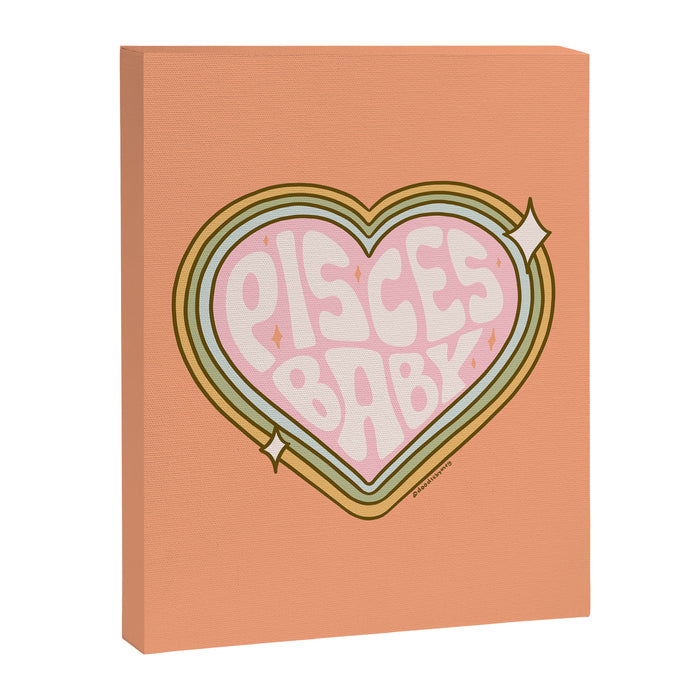 Pisces Baby Canvas Print Gallery Image 1
