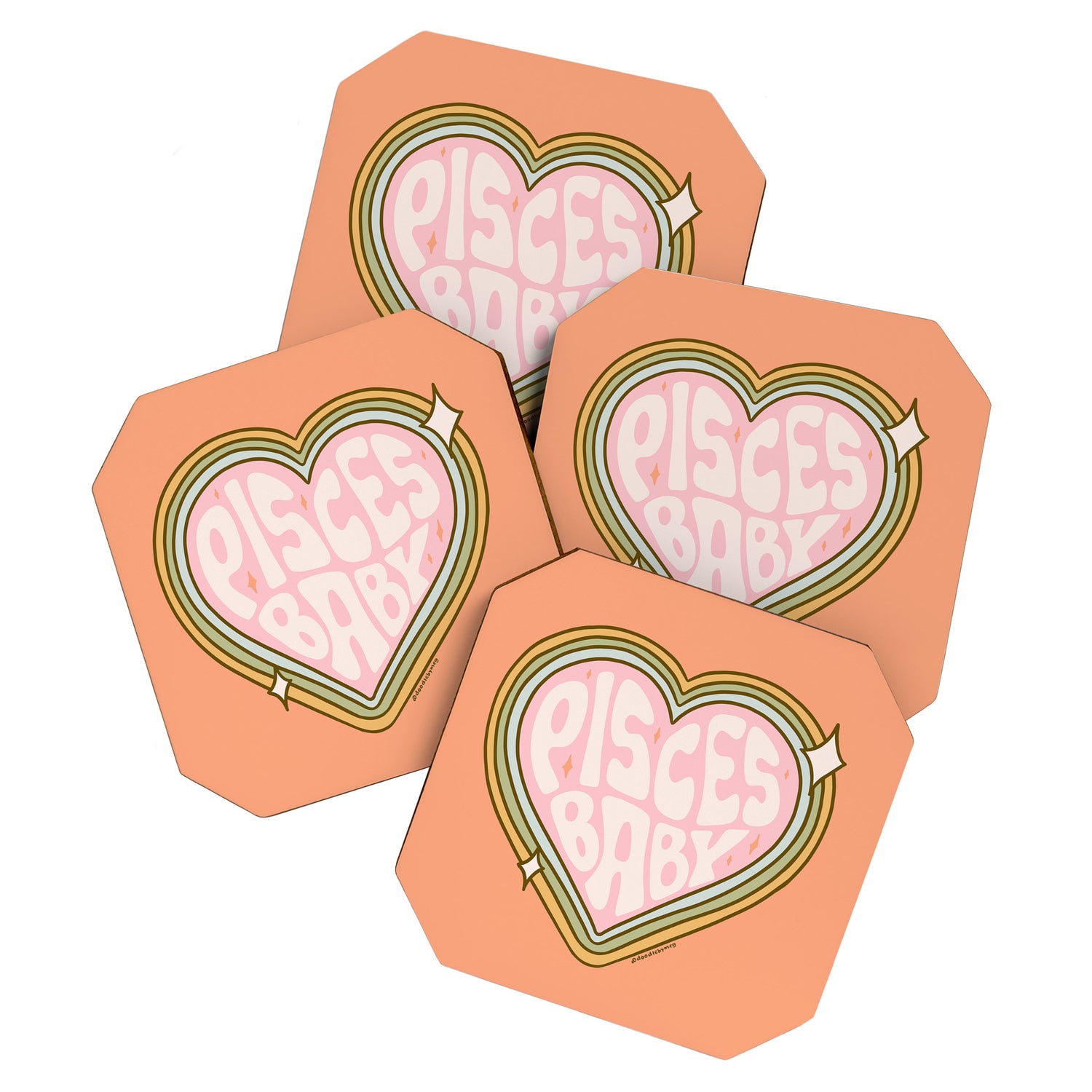 Pisces Baby Coaster Gallery Image 1