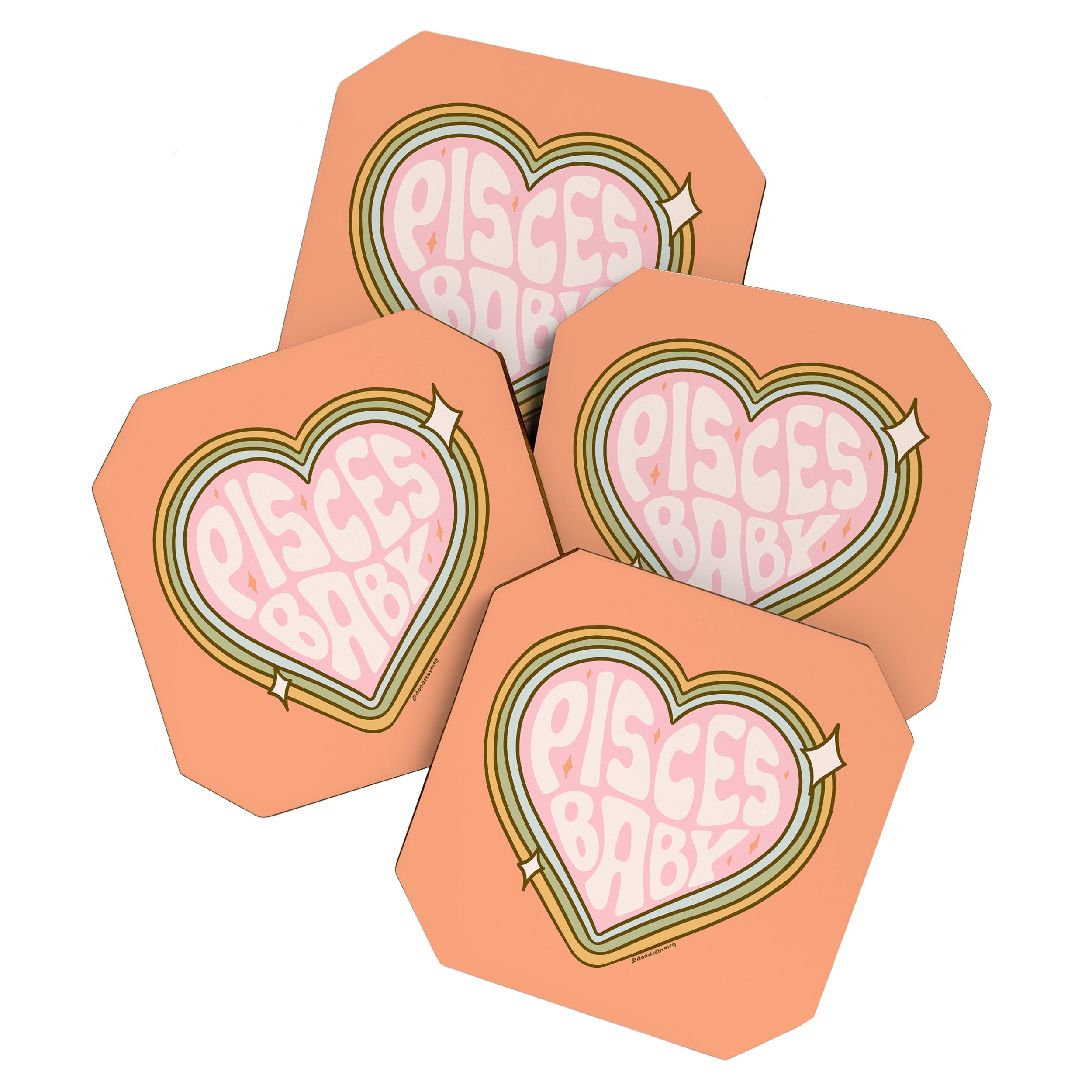 Pisces Baby Coaster Gallery Image 1