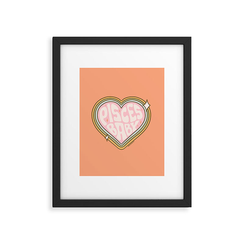 Pisces Baby Framed Art Print Gallery Image 6
