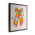 Pisces Bow Framed Canvas Print Gallery Image 2