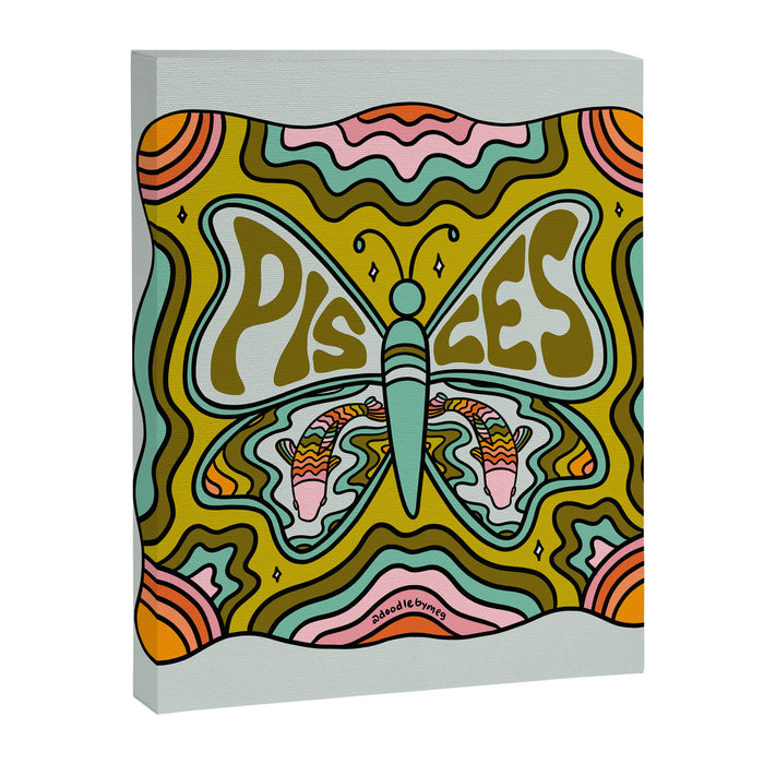 Pisces Butterfly Canvas Print Gallery Image 1