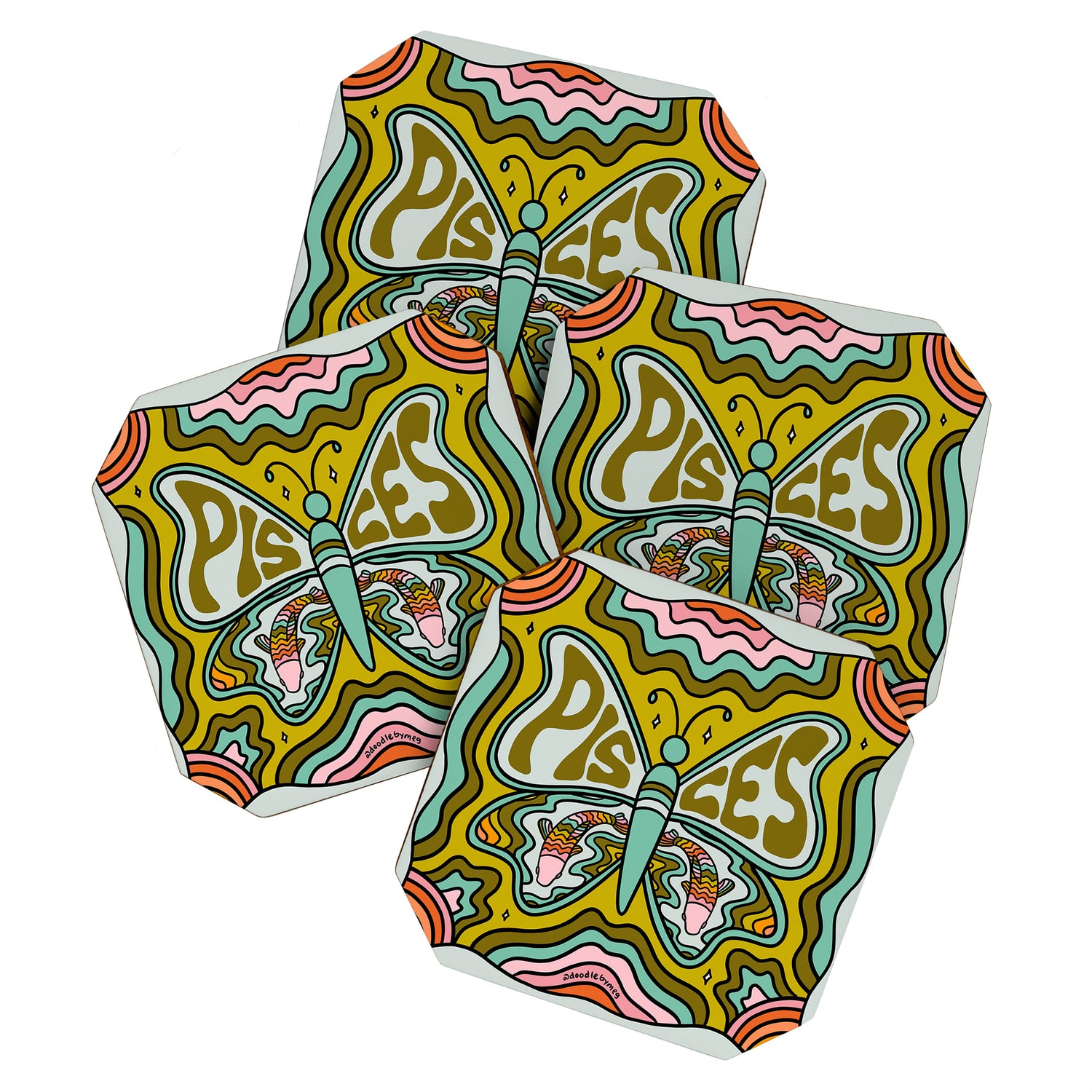 Pisces Butterfly Coaster Gallery Image 1