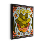 Pisces Cactus Framed Canvas Print Gallery Image 2