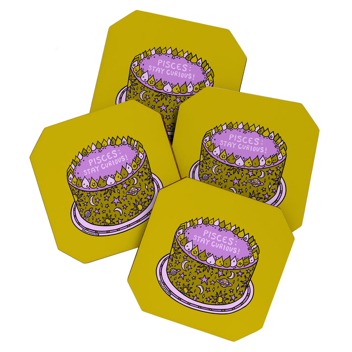 Pisces Cake Coaster Gallery Image 1