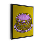 Pisces Cake Framed Canvas Print Gallery Image 2
