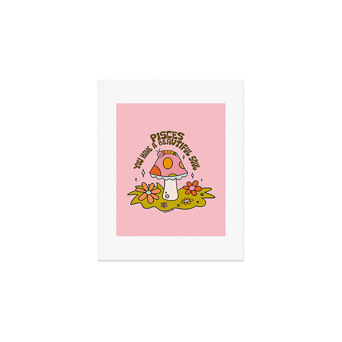 Pisces Caterpillar Art Print Gallery Image 1