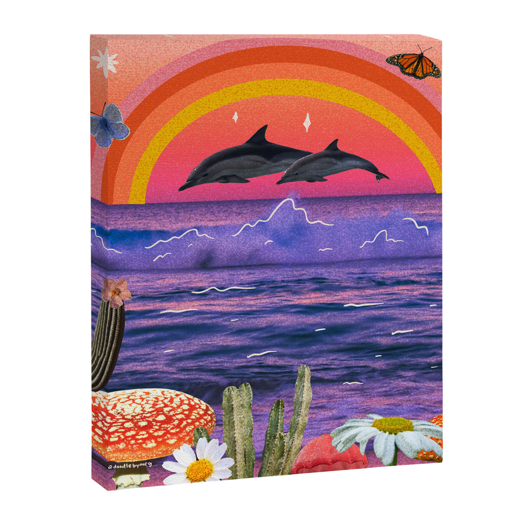 Pisces Collage Canvas Print Gallery Image 8