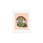 Pisces Cowboy Boots Art Print Gallery Image 1