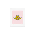 Pisces Cowboy Hat Art Print Gallery Image 1