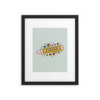 Pisces Crayon Framed Art Print Gallery Image 6