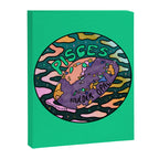 Pisces Crystal Canvas Print Gallery Image 8