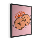 Pisces Dice Framed Canvas Print Gallery Image 2