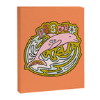 Pisces Dolphin Canvas Print Gallery Image 8