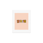 Pisces Doodle Letters Art Print Gallery Image 1