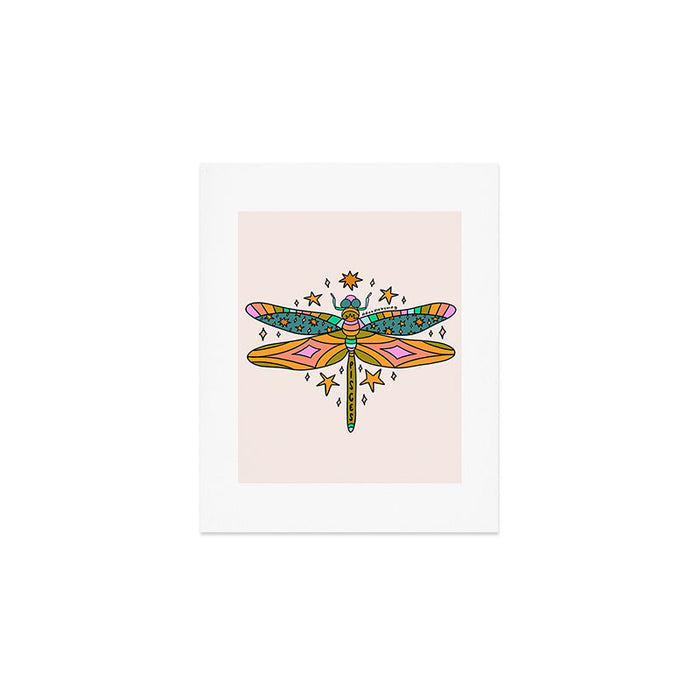 Pisces Dragonfly Art Print Gallery Image 1