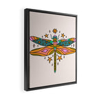 Pisces Dragonfly Framed Canvas Print Gallery Image 2