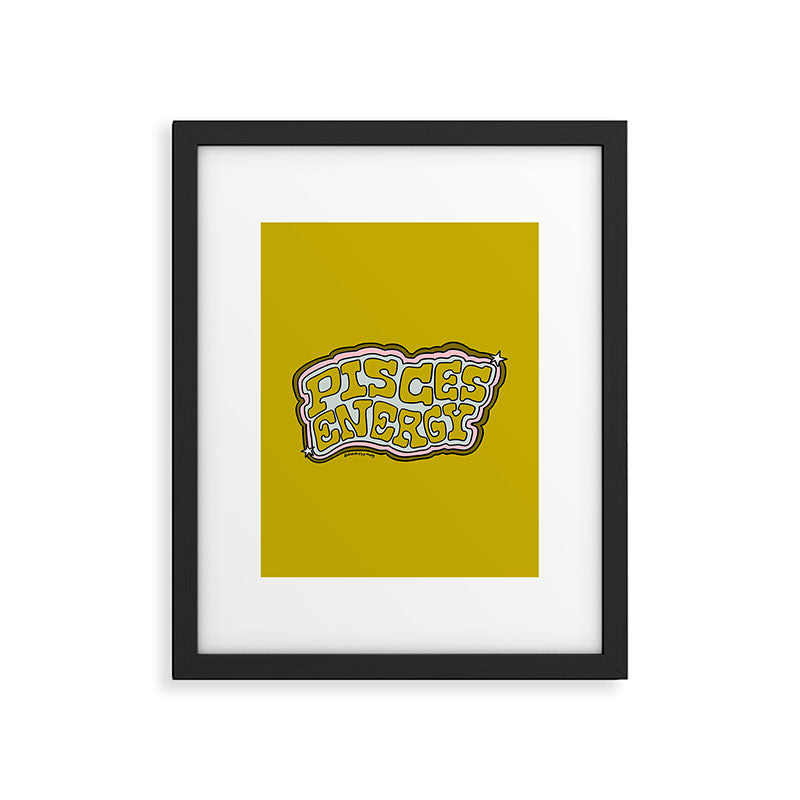 Pisces Energy Framed Art Print Gallery Image 6