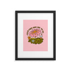 Pisces Flower Framed Art Print Gallery Image 6