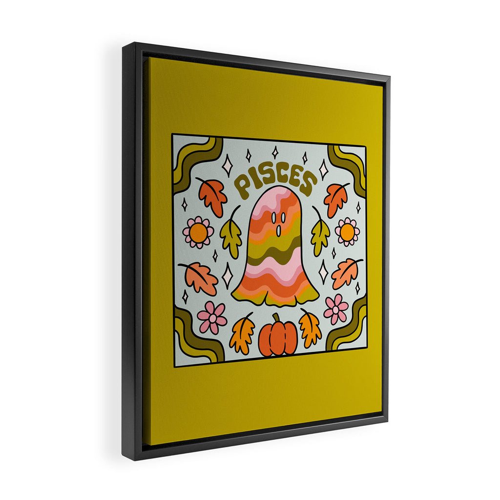 Pisces Ghost Framed Canvas Print Gallery Image 2