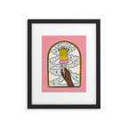 Pisces Ice cream Framed Art Print Gallery Image 6