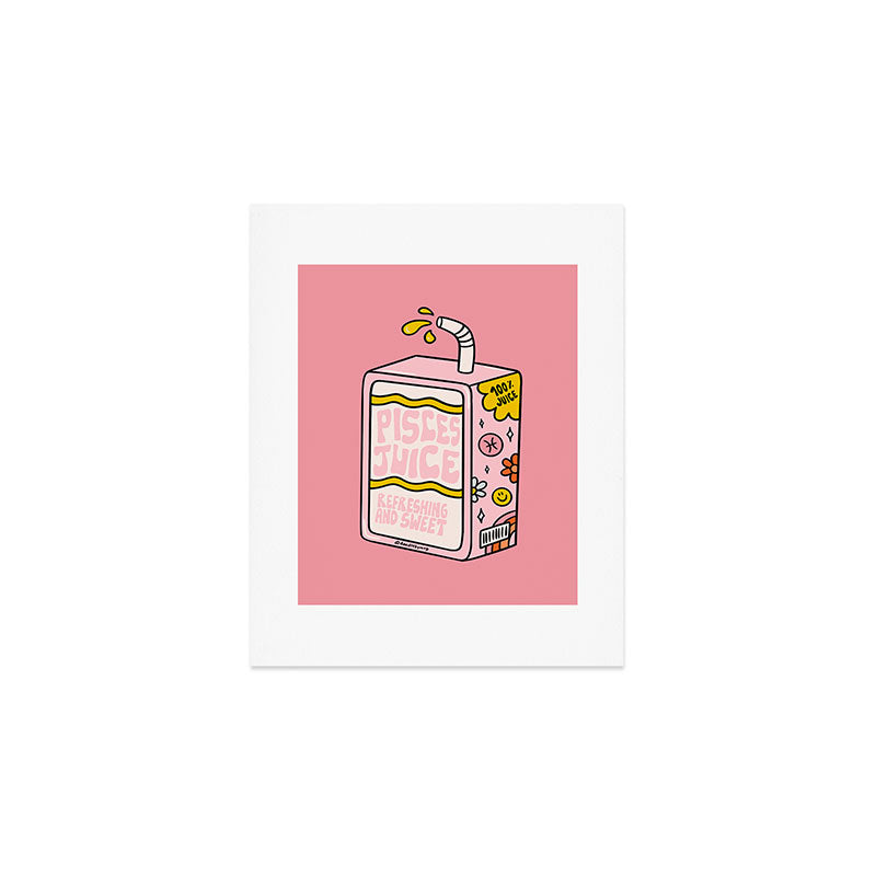 Pisces Juice Box Art Print Gallery Image 1