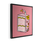 Pisces Juice Box Framed Canvas Print Gallery Image 2