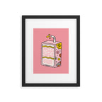 Pisces Juice Box Framed Art Print Gallery Image 6