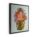 Pisces Lava Lamp Framed Canvas Print Gallery Image 2