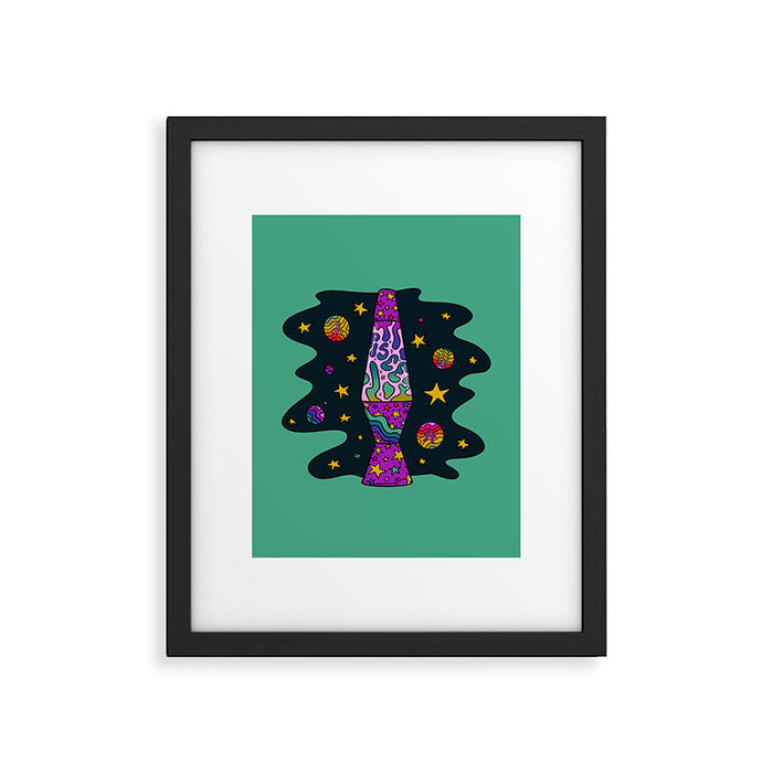 Pisces Lava Lamp Framed Art Print Gallery Image 1