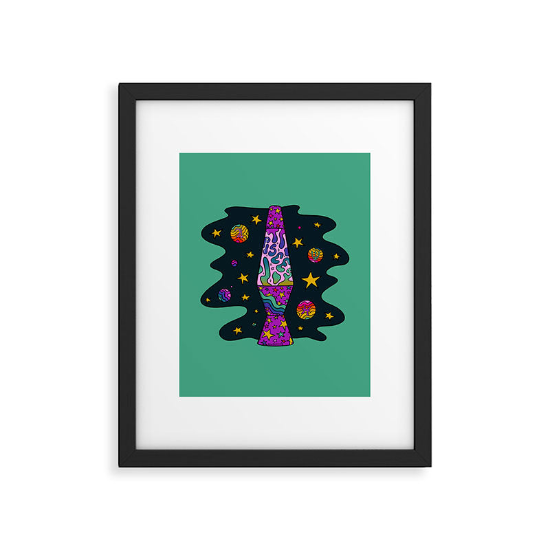 Pisces Lava Lamp Framed Art Print Gallery Image 6