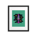 Pisces Lava Lamp Framed Art Print Gallery Image 6